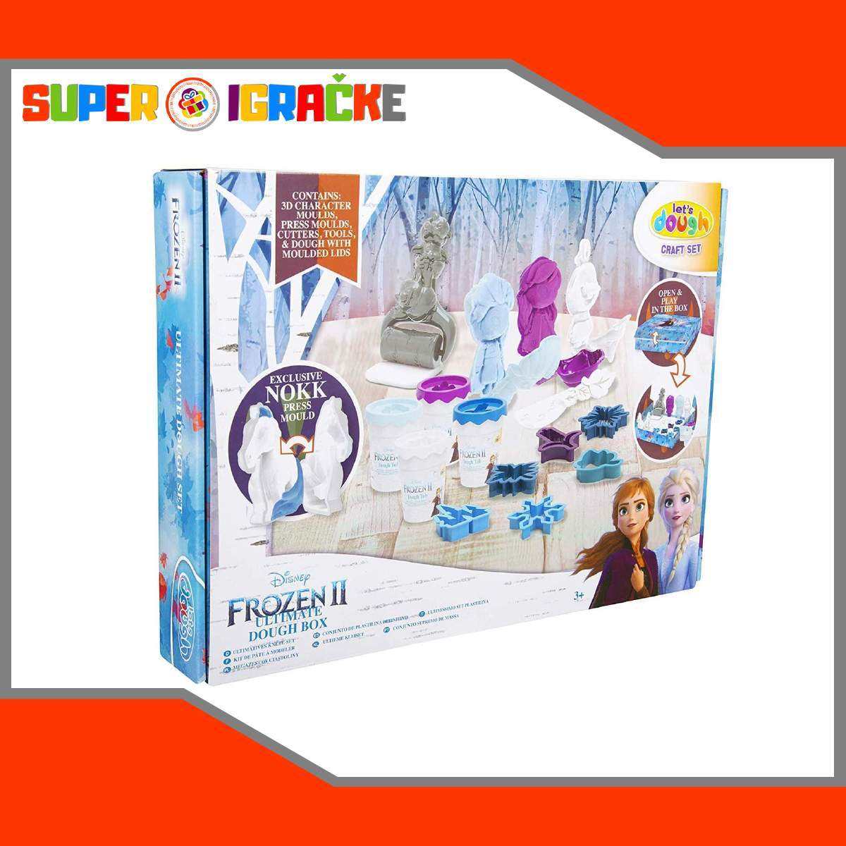 Frozen 2 plastelin set kreativne i zanimljive igracke