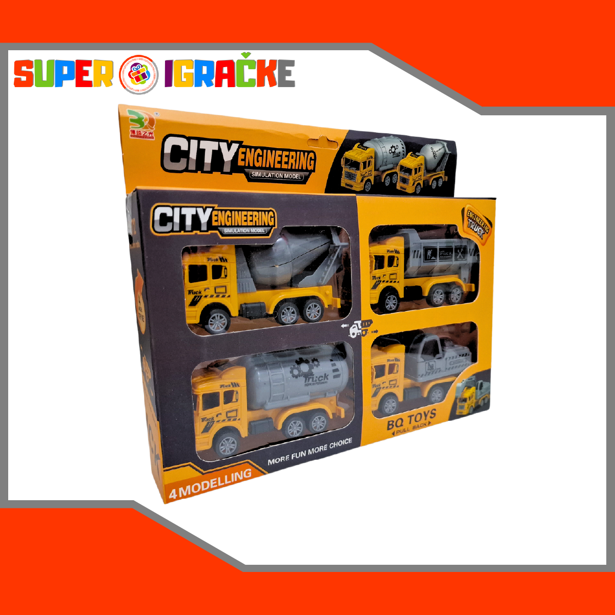 Građevinske mašine mini set