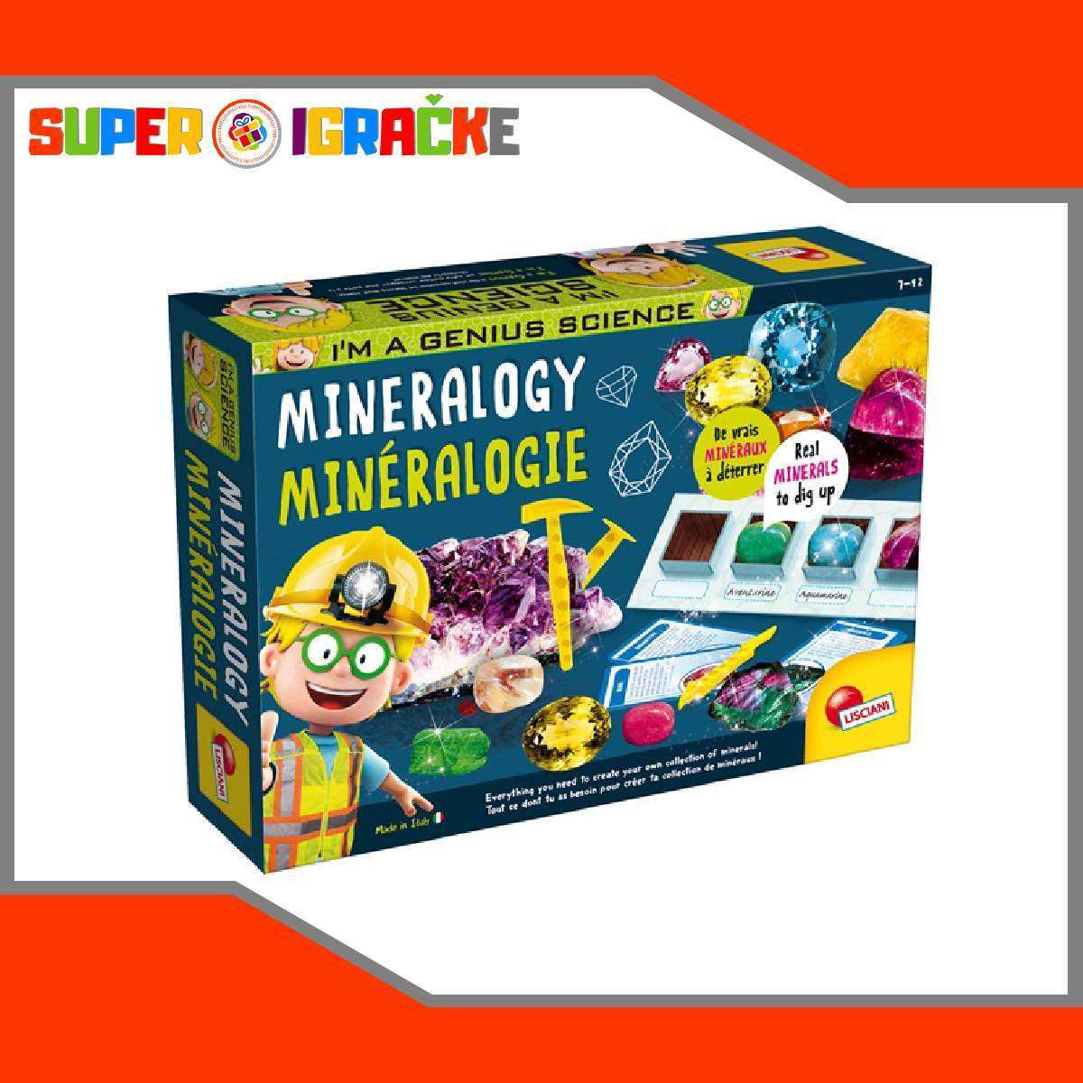 Laboratorija minerala edukativni set za decu