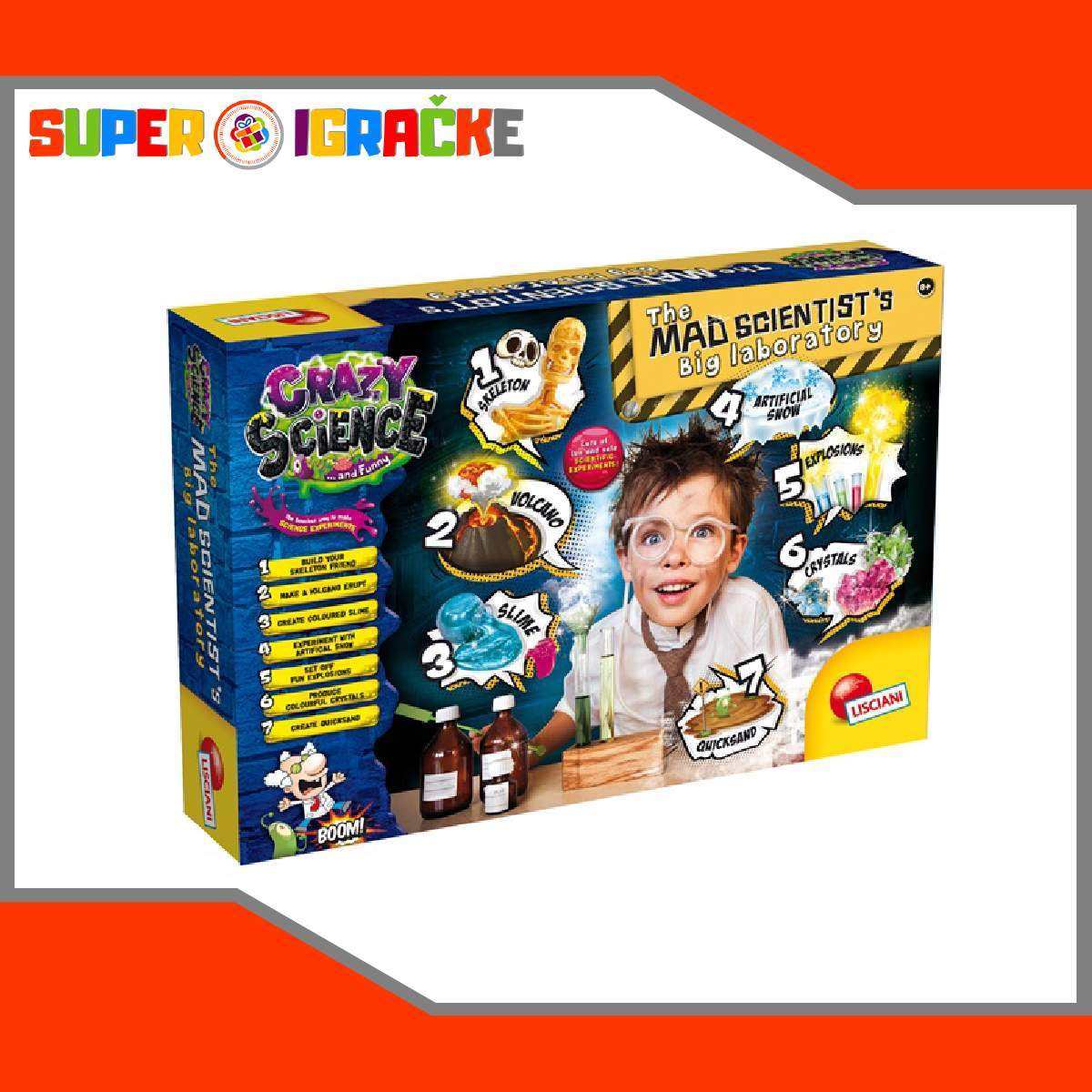 Luda nauka velika laboratorija edukativni set
