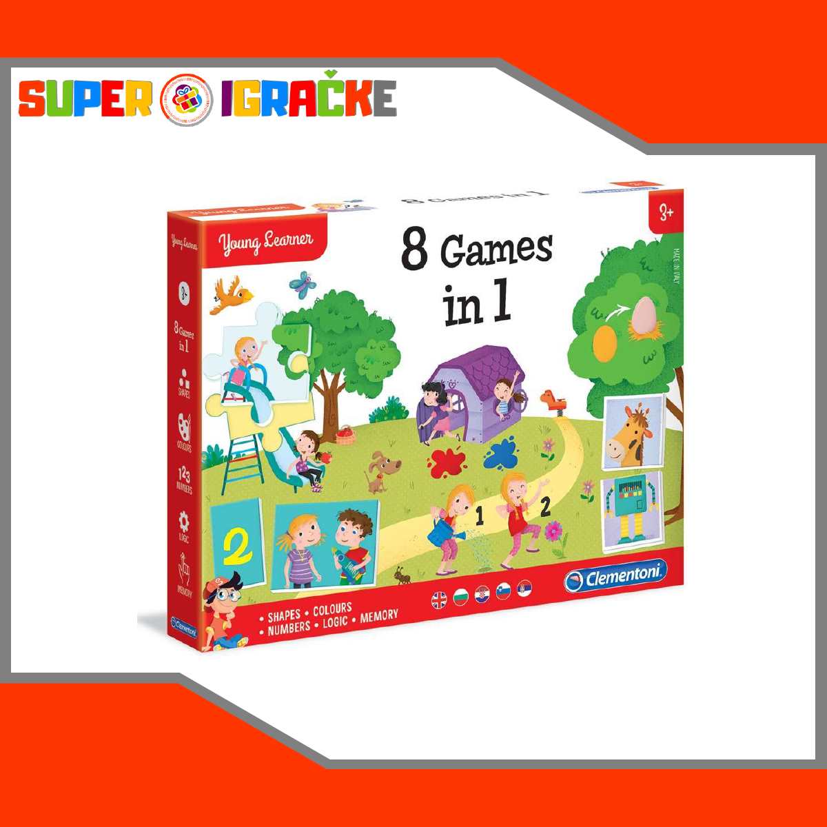 Mali istraživači - Igre 8 u 1