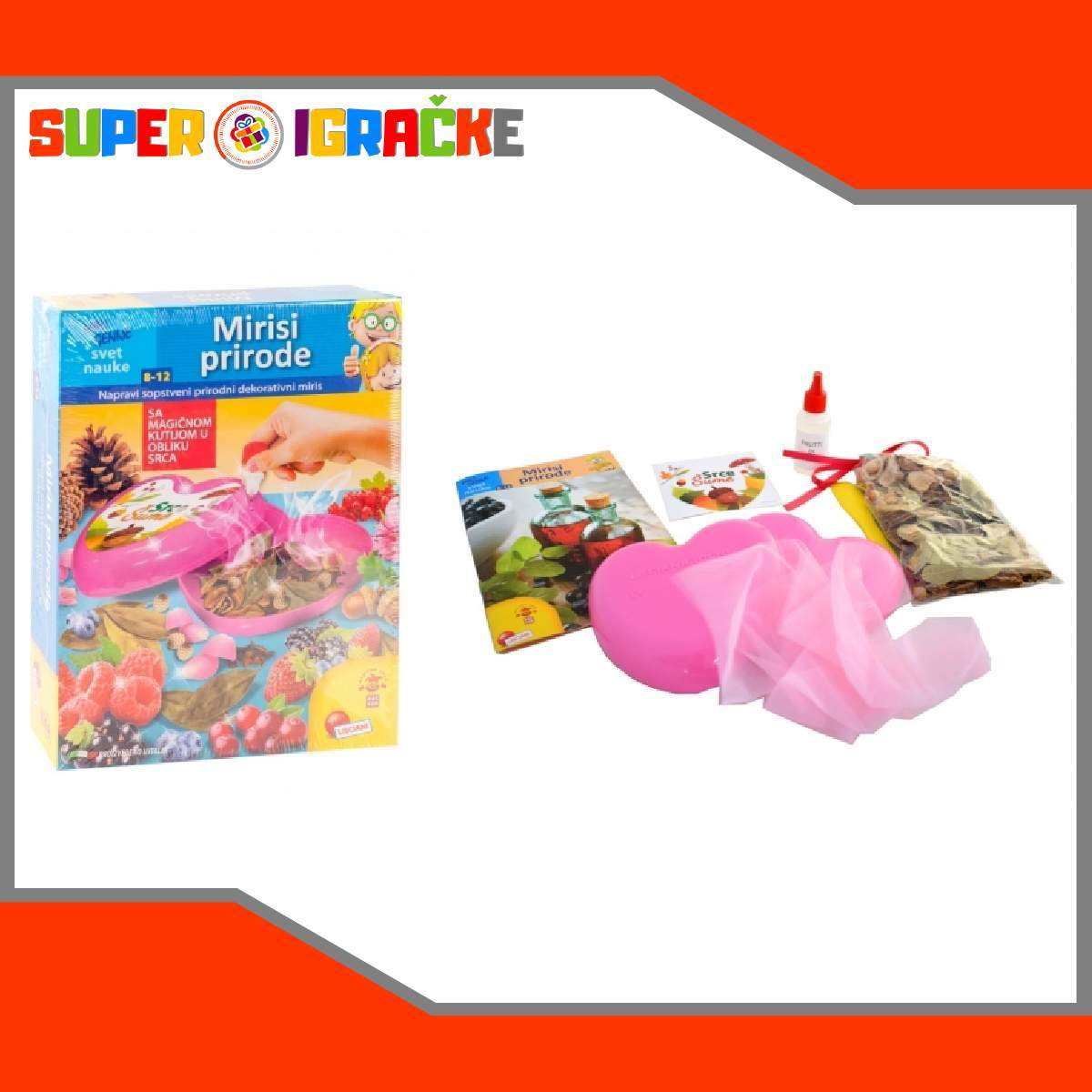 Mirisi prirode eko set igracke za devojcice