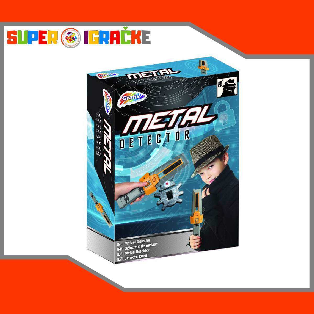 SPIJUNSKI DETEKTIV SET METAL DETEKTOR SUPER IGRACKE ONLINE PRODAJA