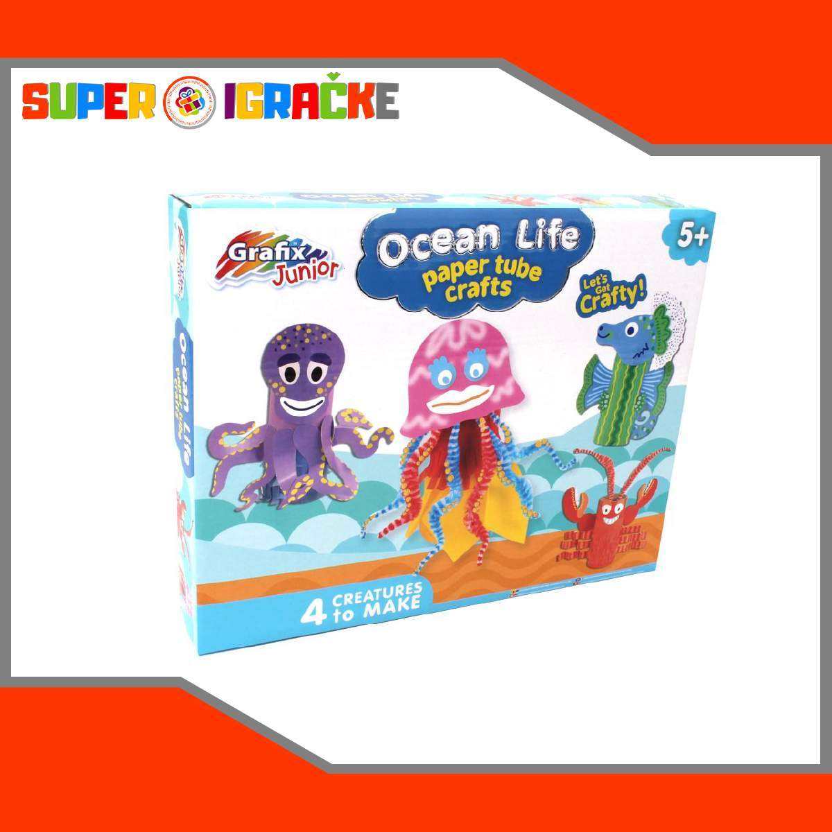 SUPER IGRACKE KREATIVNI SET VODENI SVET ZA DECU