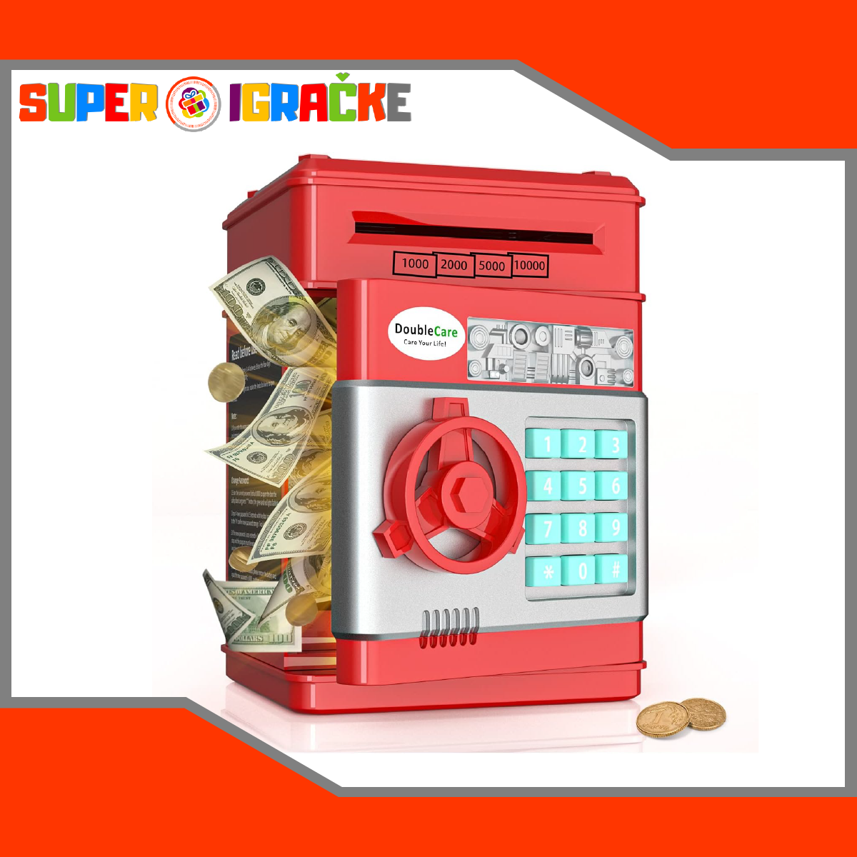 Sef / bankomat kasica