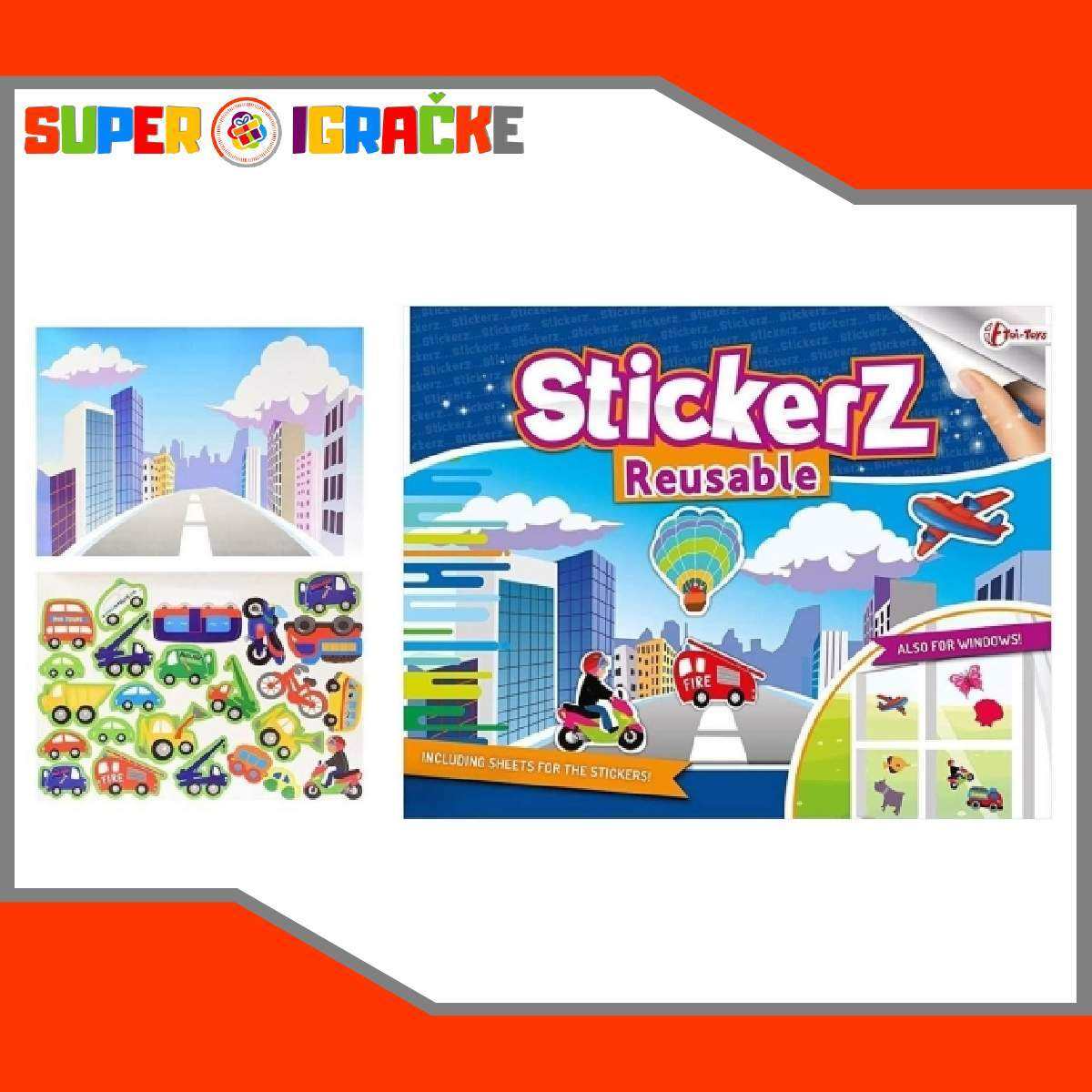 Stickerz velika knjiga nalepnica vozila stiker za lepljenje