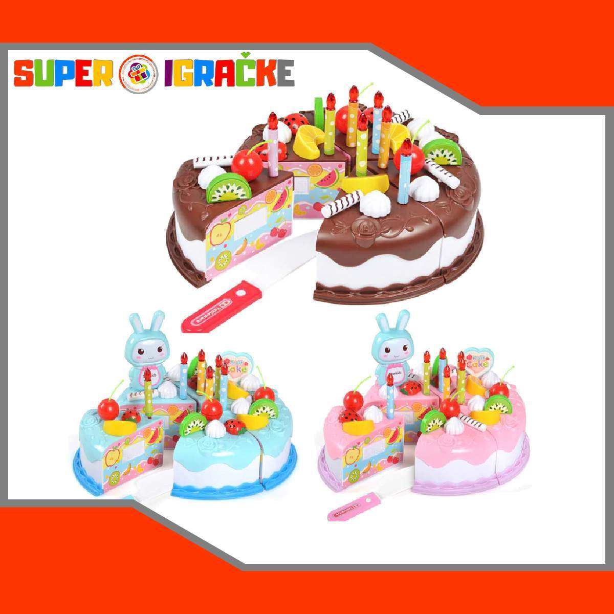 TORTA SET 37 DELA SET ZA DEVOJČICE