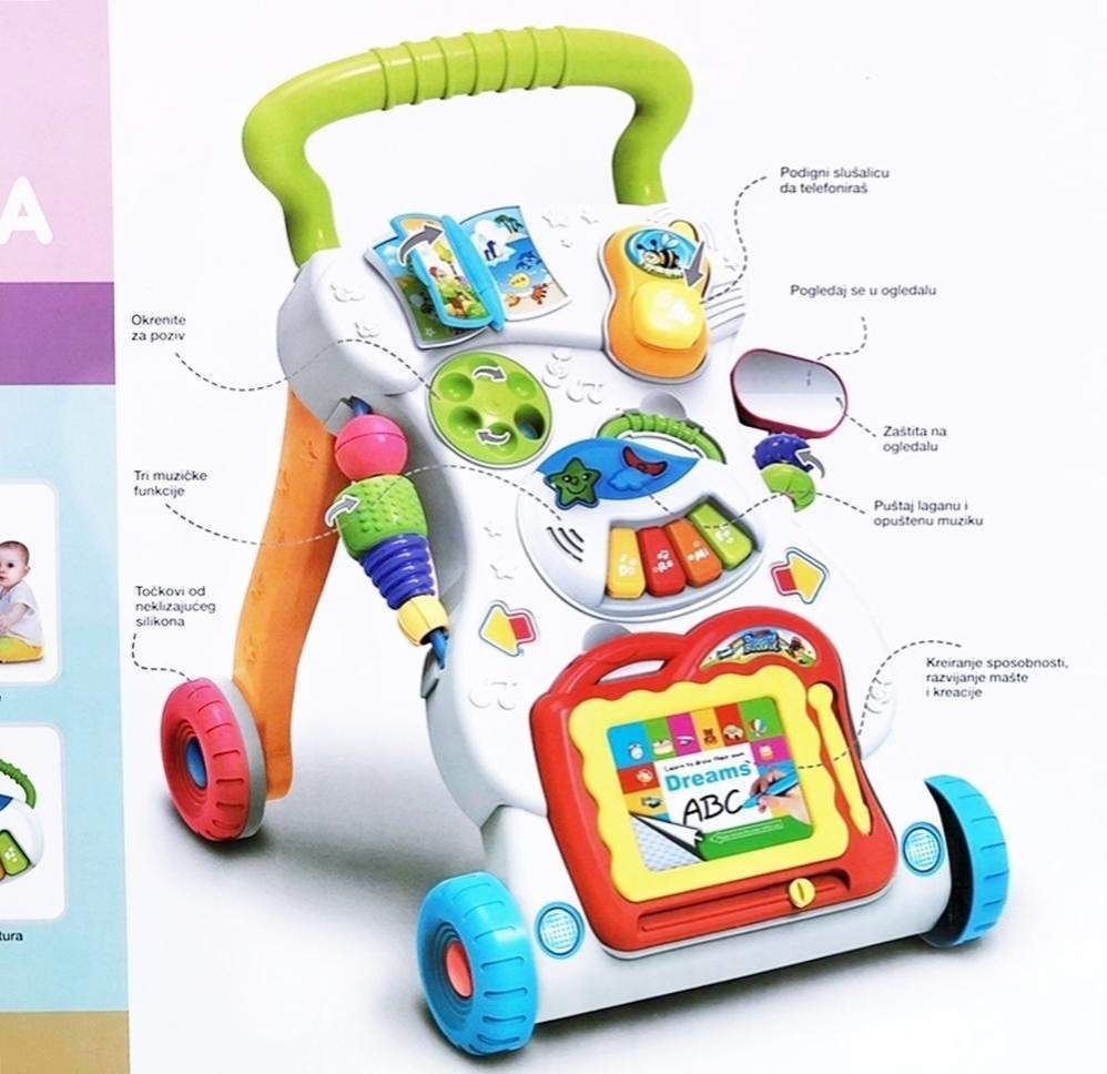 Muzička bebi hodalica Super igracke za bebe
